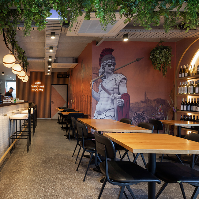 Mr Roman Bar Restaurant Richmond Designer