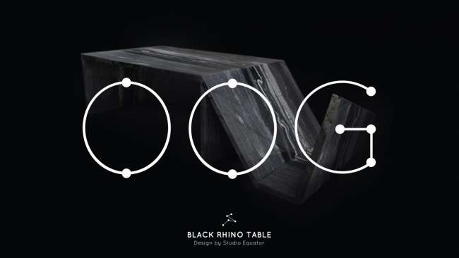 Studio Equator is exhibiting furniture range "Zoology" for new brand OOG (Objects Of Geology) at Architeam conference