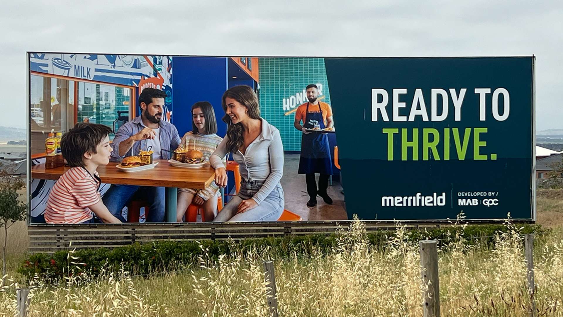 Honker Burger Merrifield Store Spotted on Billboard