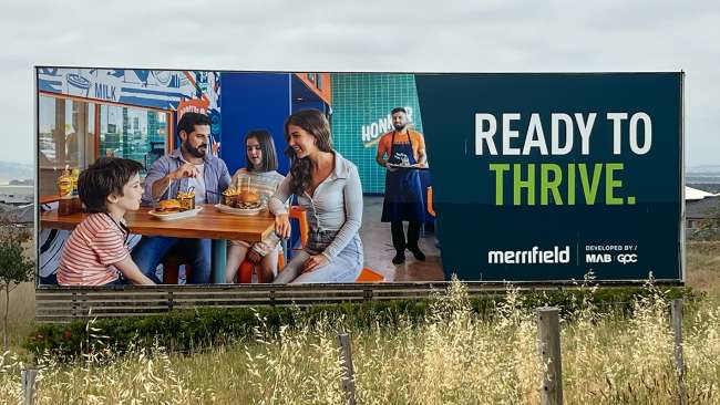 Honker Burger Merrifield Store Spotted on Billboard