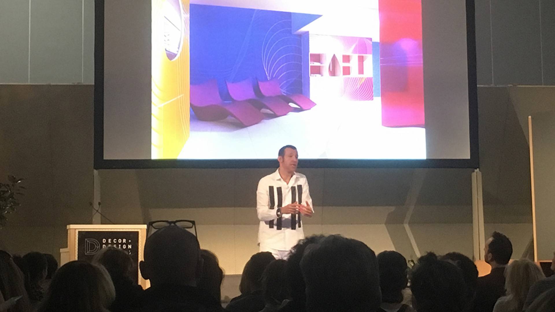 Inspiration from one of the greatest designers of our generation: Karim Rashid