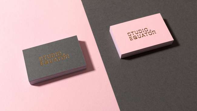 Studio Equator's New Visual Identity: Business Stationery