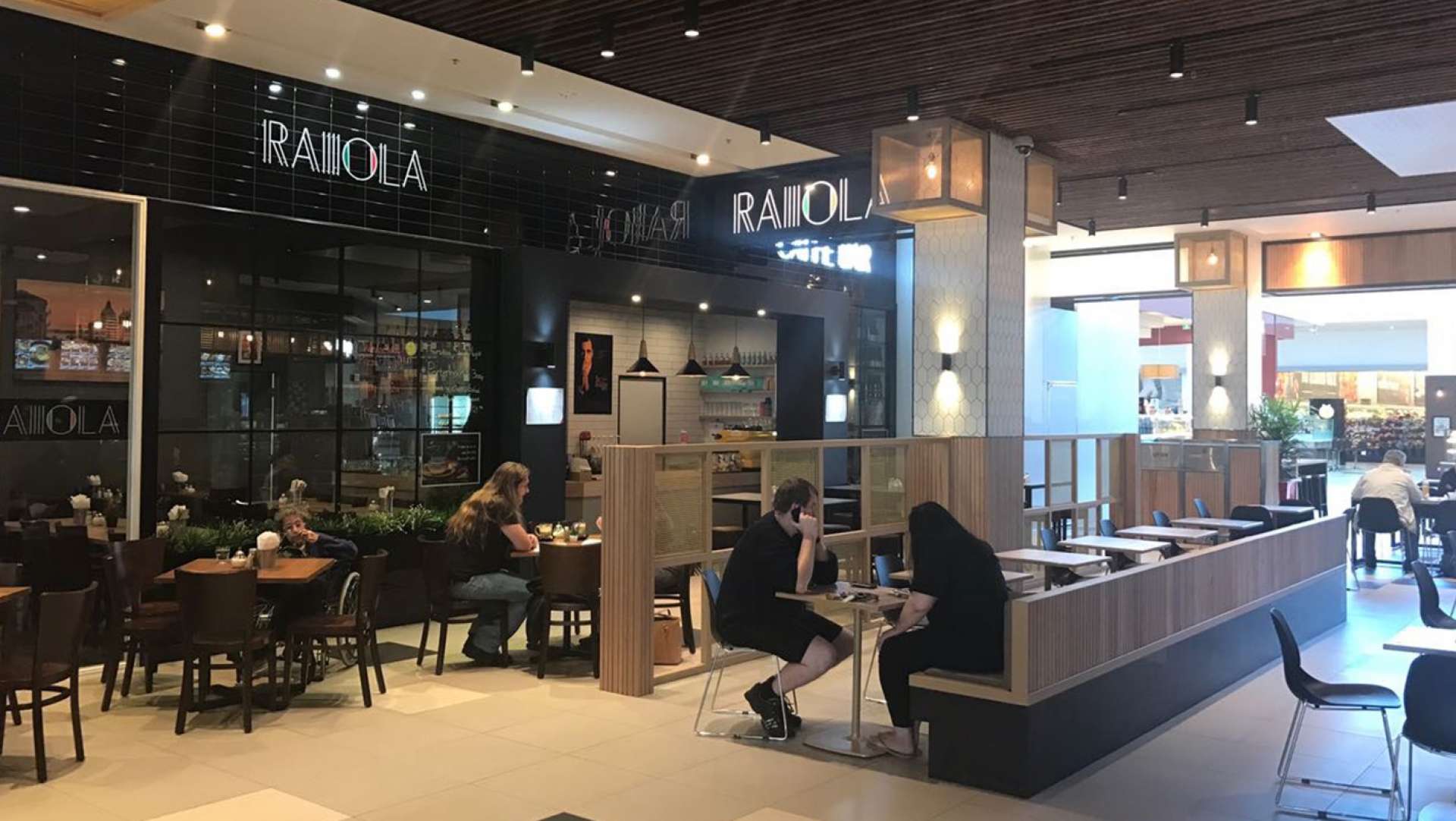 Studio Equator's Restaurant Precinct Design (Burwood One Shopping Centre)
