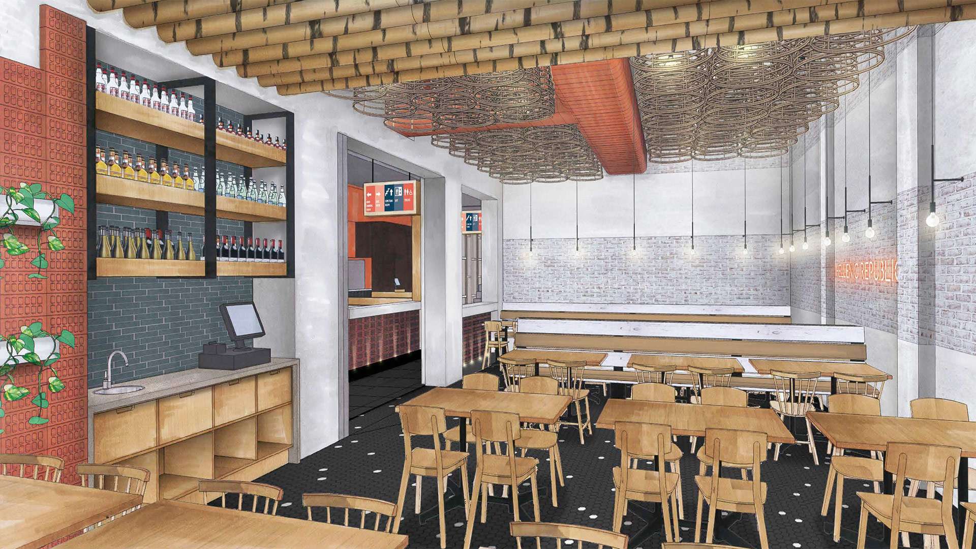 WORKING PROGRESS - Hellenic Republic Kew Interior Renovation