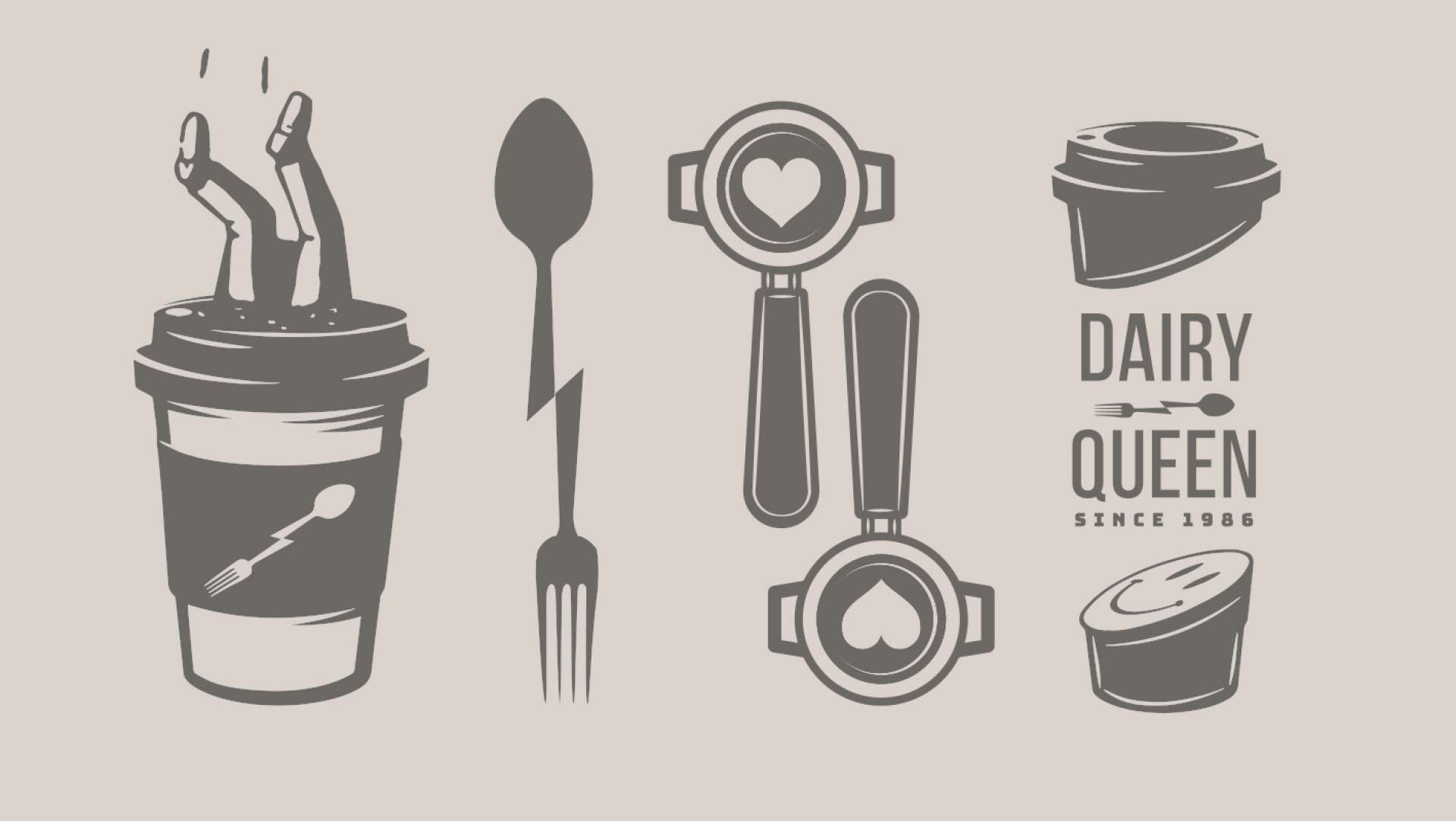Dairy Queen New Coffee Cups Showcasing New Brand