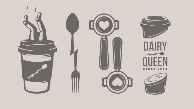 Dairy Queen New Coffee Cups Showcasing New Brand